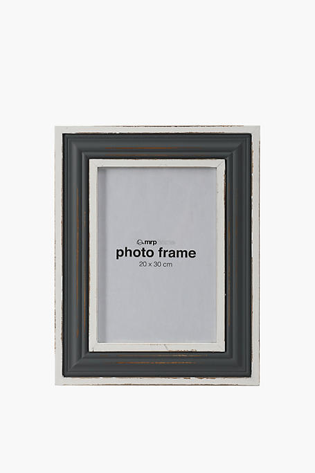Two Tone Distressed Frame 20x30cm