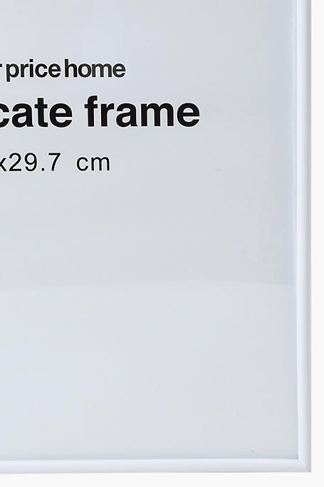 Certificate Frame, A3