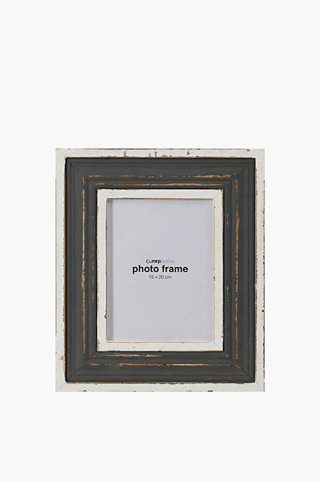 Two Tone Distressed Frame, 15x20cm