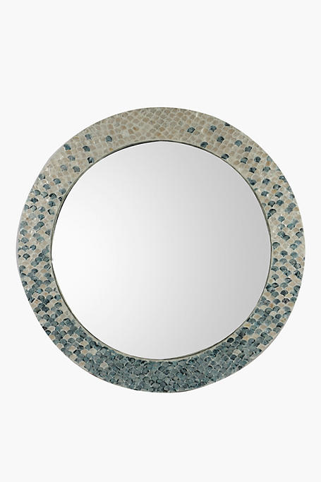 Mosaic Tile Mirror 90cm, Mosaic Tile Mirror Round