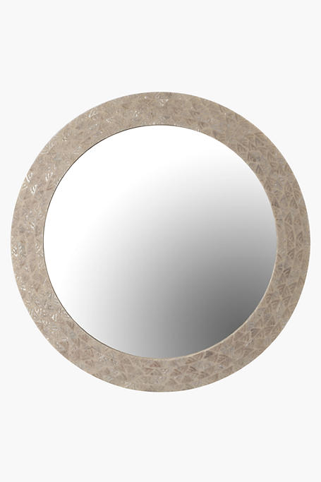 Resin Round Mirror