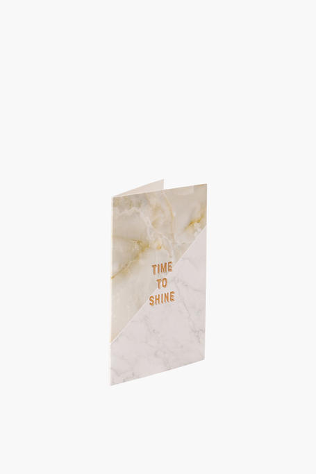 Marble Gift Card A6