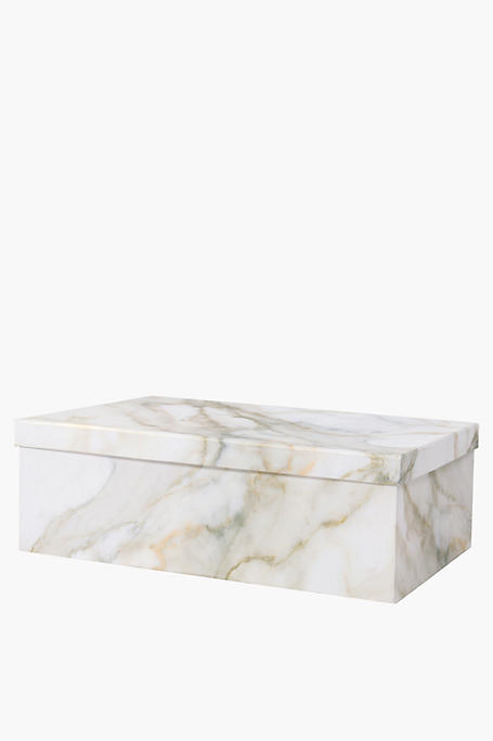 Marble Storage Box Extra Large