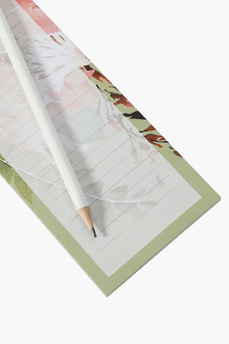 Meranti Notepad With Pencil