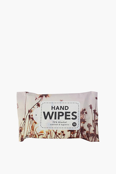 Sanitising Hand And Surface Wipes Botanical, 10 Pack