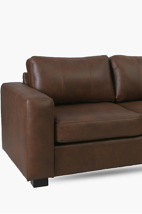 Columbia Pu 3 Seater Sofa, Durango Leather Sofa Furniture Row