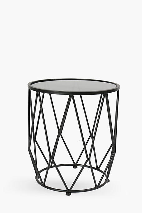 Geo Wire Side Table