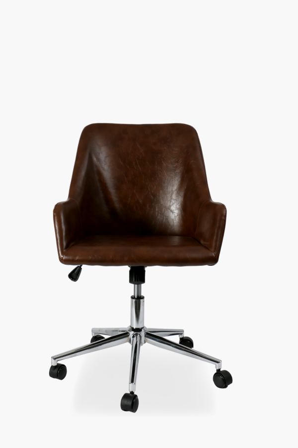 Office Chairs Stools, Brown Leather Office Chairs South Africa