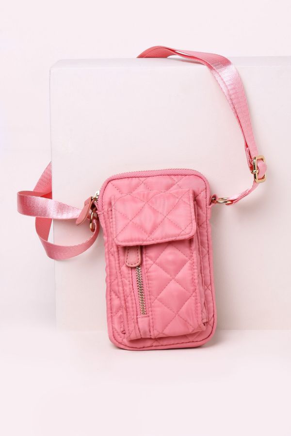 QUILTED CELLPHONE BAG | MILADYS