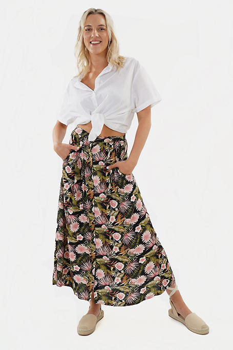 Button-through Skirt