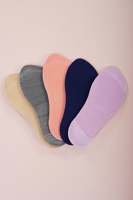 5-pack Seamless Knit Secret Socks
