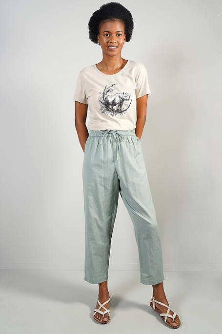 Cotton Cropped Bottoms
