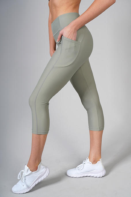 Cropped Leggings With Pocket