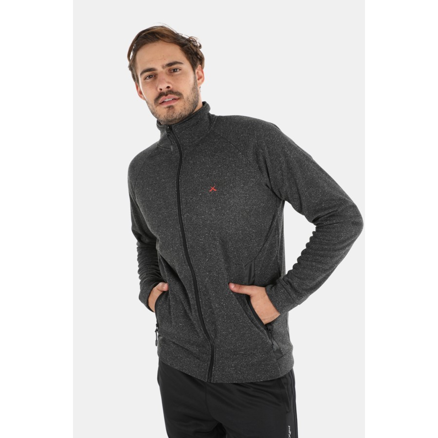 Download Zip-through Turtleneck Active Jacket - Fitness Apparel - Mens