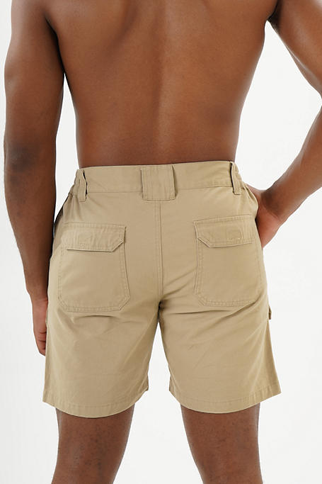 Elasticated Cotton Safari Shorts