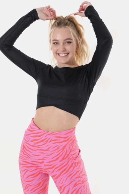 long cropped top