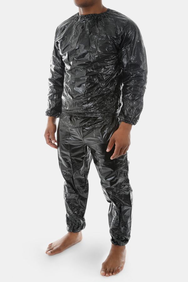 plastic sweat suit