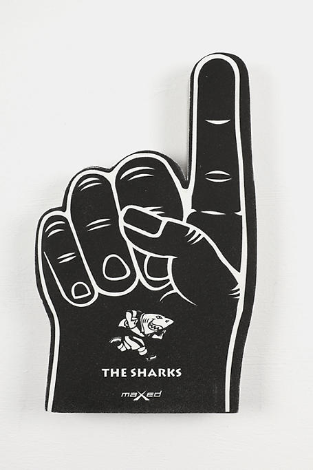 Sharks Foam Finger