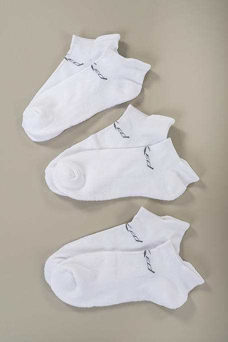 3-pack Cushioned Socks - 8 To 12