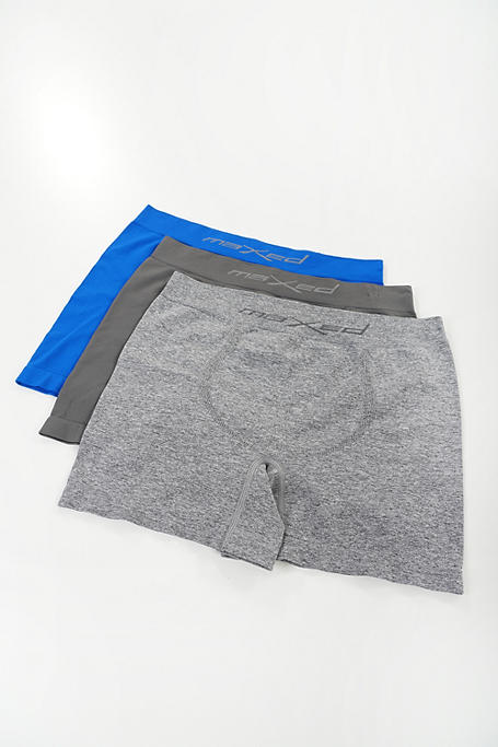 3-pack Seamless Knit Boxer Briefs