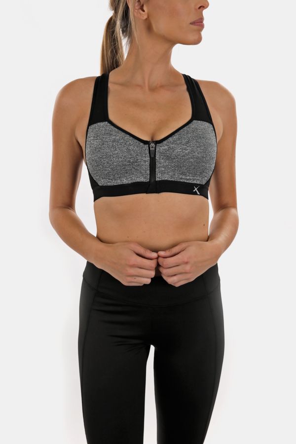 double support sports bra