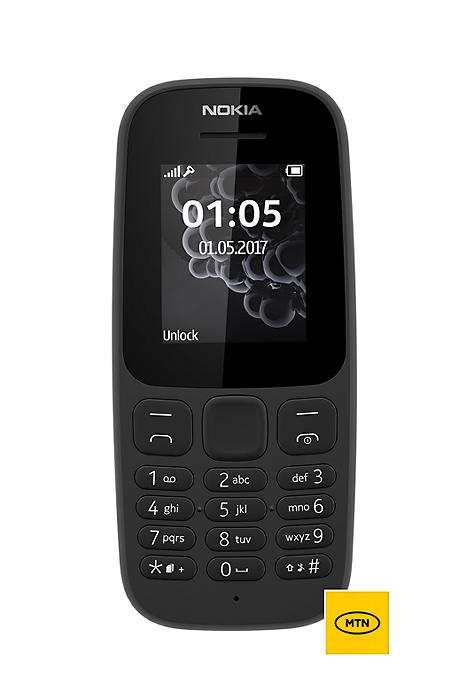 Nokia 105 Charcoal Black