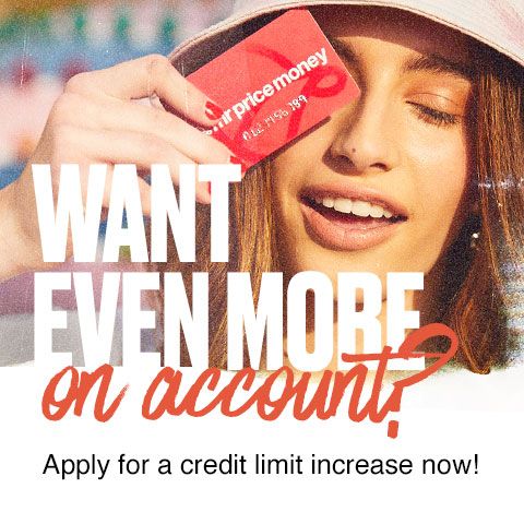 Apply for a credit limit increase